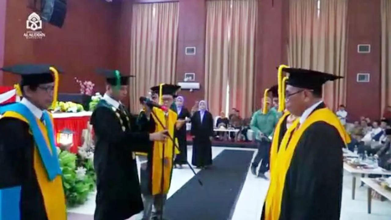 UIN Alauddin Makassar Kukuhkan Tiga Guru Besar