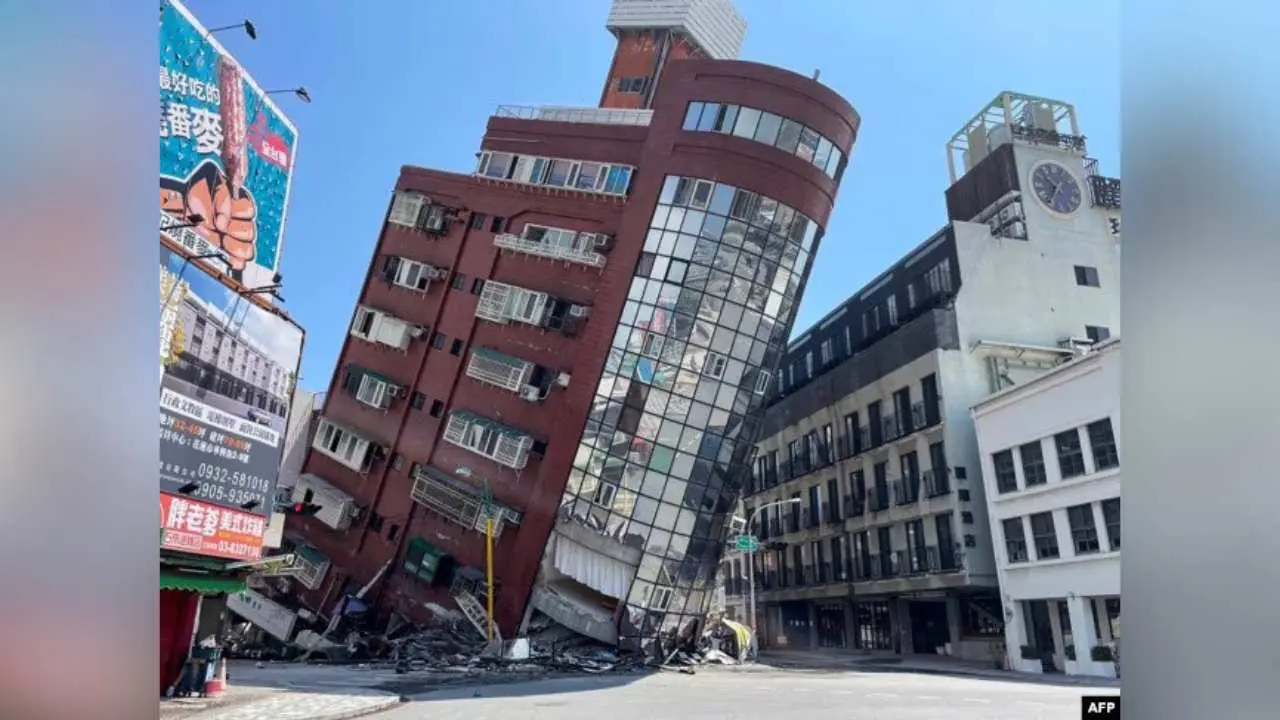 Gempa M 7,2 Goyang Taiwan, 9 Tewas, 50 Hilang Ratusan Orang Alami Luka