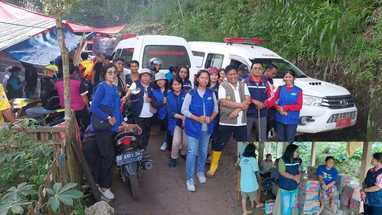 Dinkes Sulsel Kirim Bantuan untuk Korban Tanah Longsor di Tana Toraja