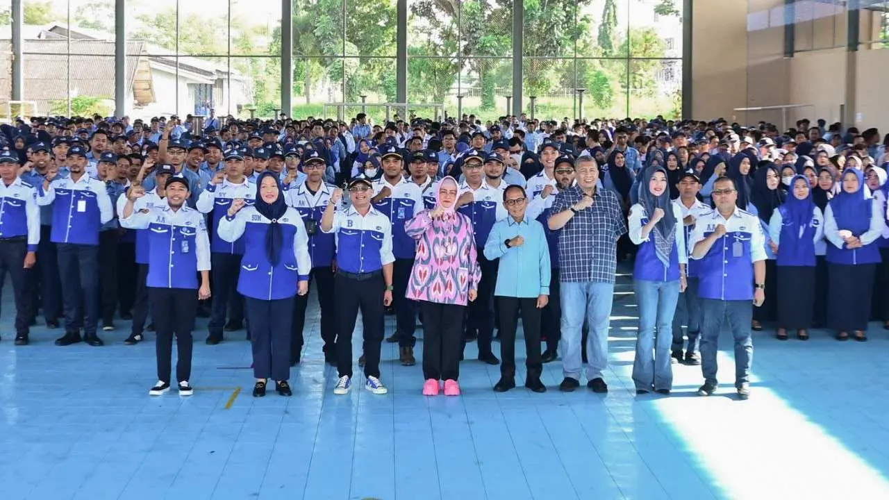Beni Iskandar Harap Semangat Tinggi dari Pegawai PDAM Makassar Pasca Idulfitri 1445 H