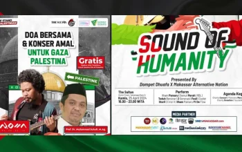Pusakata dan Koalisi Musisi Makassar Gelar Aksi Untuk Palestina