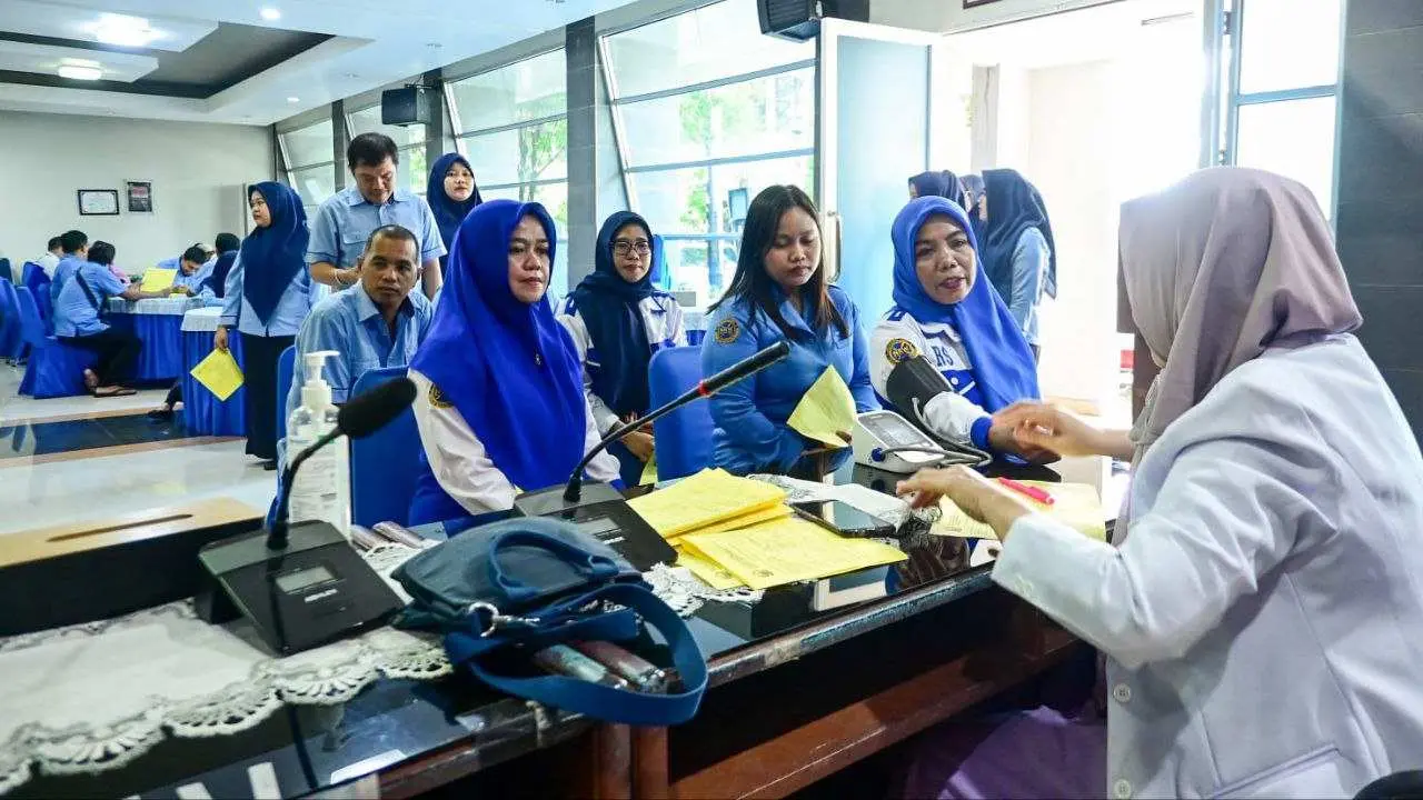 Komitmen PDAM Makassar Dukung Pelayanan Kesehatan di Sulsel Melalui Baksos-Donor Darah