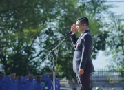 Wakili Pj Bupati, Sekda Takalar Irup pada Upacara Peringatan Hari OTDA ke-XXVIII