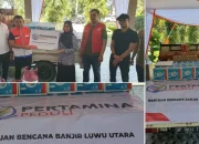 Pertamina Salurkan Bantuan Untuk Korban Terdampak Bencana Banjir Luwu Utara