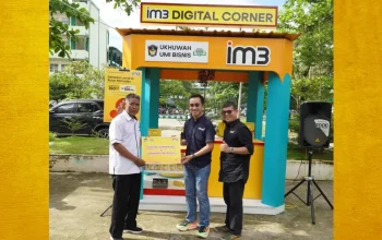 Dorong Mahasiswa Kembangkan Potensi UMKM di Kampus, IM3 Luncurkan Digital Corner IM3 Pertama di Sulawesi