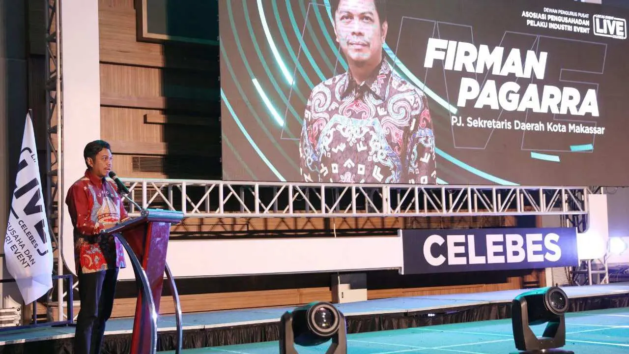 Pelantikan & Pengukuhan LIVE Celebes, Pj Sekda: Energi Baru Tingkatkan Kualitas Event di Makassar