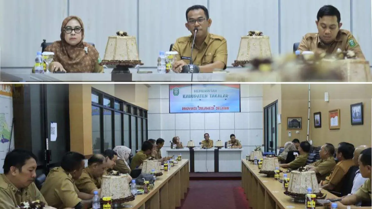 Pj Bupati Takalar Pimpin Rakor Lintas OPD Terkait Kebijakan Kemudahan Investasi di Daerah