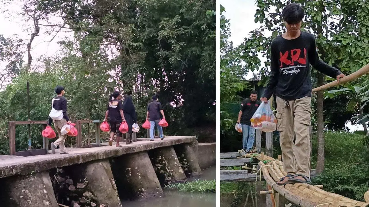 KPJ Peduli Bagikan Puluhan Parcel ke Penerima Manfaat Keluarga Dhuafa di Pangkep