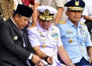 Serah Terima Jabatan Komandan Lantamal VI Makassar dihadiri Pj Gubernur Sulsel