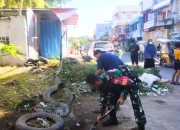 Persiapan Hadapi Musim Hujan Koramil Bontoala Bersihkan Selokan untuk Cegah DBD