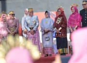 Bunda PAUD Indira Yusuf Ismail Hadiri Upacara Hardiknas 2024 Pemkot Makassar