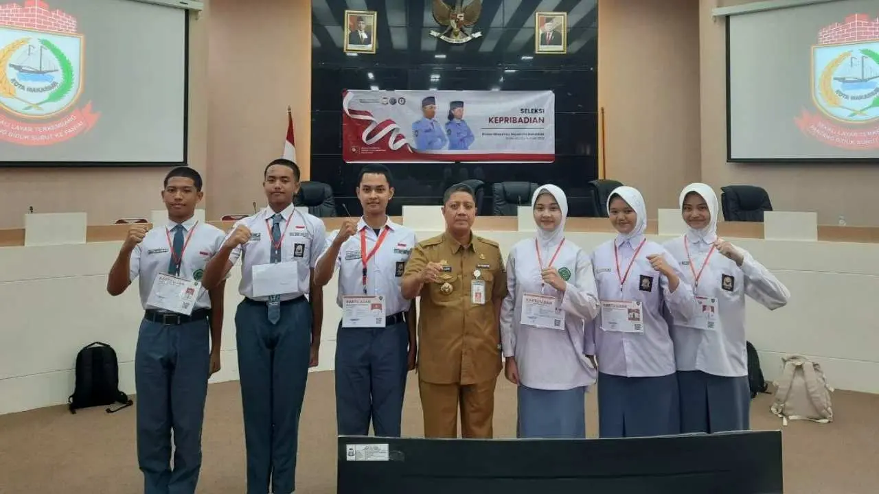6 Orang Tim Paskibraka Makassar Ikuti Seleksi Tim Paskibraka Tingkat Provinsi
