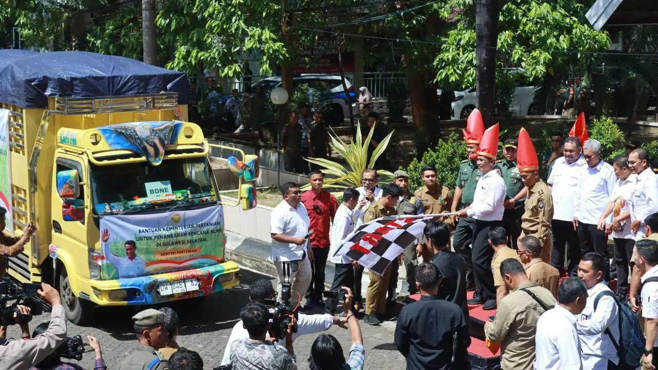 Pj Bupati Setiawan Hadiri Kunjungan Kerja Mentan Amran Sulaiman