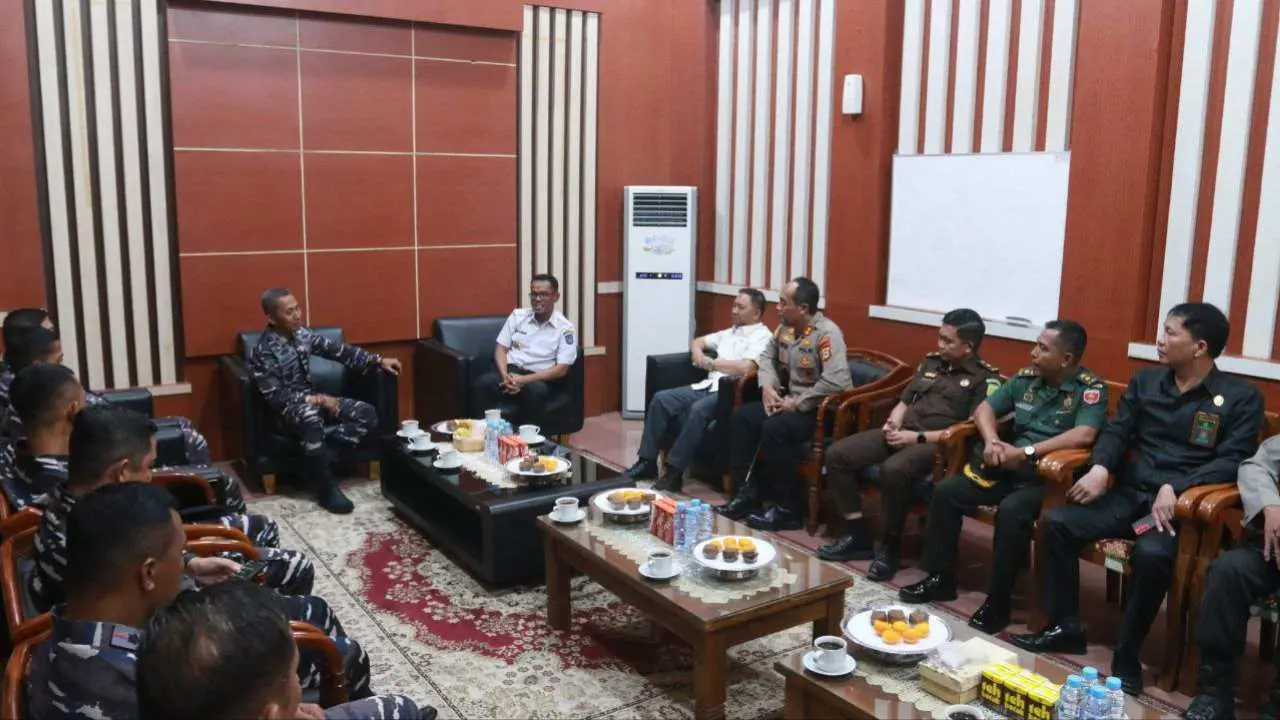 Pj Bupati Takalar Terima Kunjungan Danlantamal VI Makassar