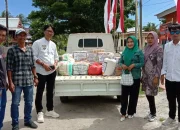 Bentuk Kepedulian, Pemdes Tarowang Salurkan Bantuan untuk Korban Banjir di Luwu-Sidrap