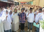 Indira Yusuf Ismail didampingi Kadis DLH Silaturahmi Bersama Pegawai UPT TPU se-Kota Makassar