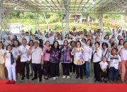 Bersama Kadisnaker Makassar Indira Yusuf Ismail Ajak Umat Kristiani Perkuat Keimanan Umat di Peringatan Kenaikan Yesus Kristus