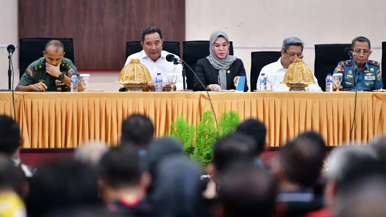 Pj Gubernur Sulsel Pimpin Rakor Pemantapan Pilkada Serentak 2024