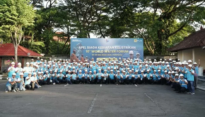 PLN Gelar Apel Siaga Kelistrikan, Pastikan Keandalan Pelayanan KTT WWF 2024 di Bali