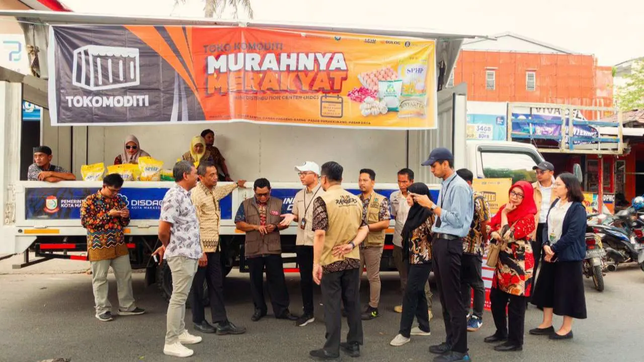Pemkot Makassar Pastikan Stok Barang Pokok Stabil melalui Program MDC