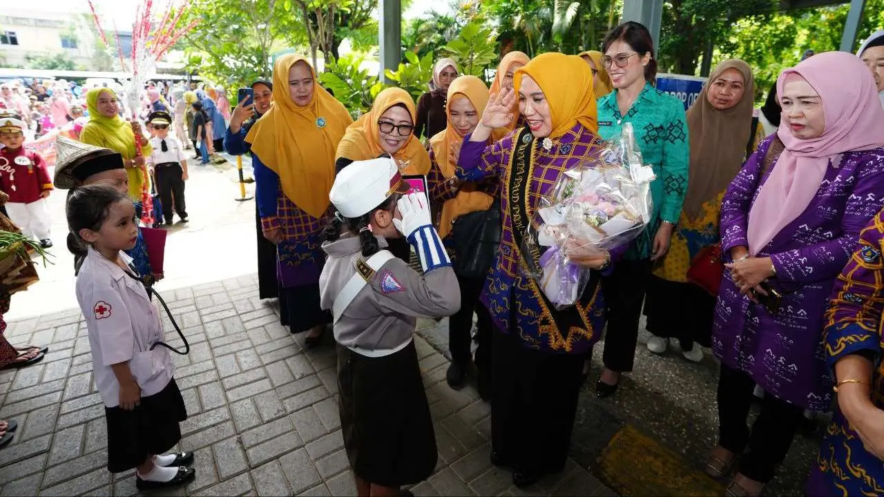 Sofha Marwah Bahtiar Buka Gebyar PAUD 2024 Tingkat Provinsi Sulsel