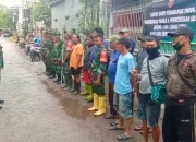 Koramil Tamalanrea Bersihkan Pasar BTP