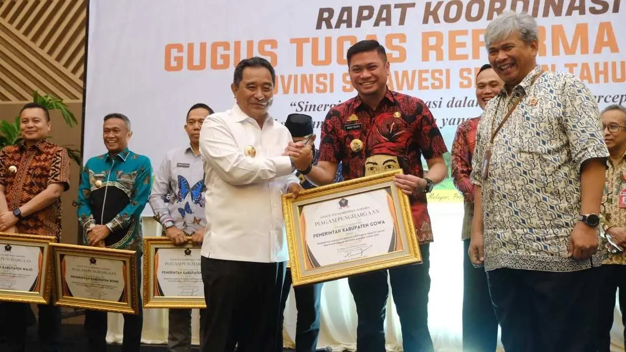 Pemkab Gowa Jadi Pemerintah Teraktif Penyelenggaraan Reforma Agraria 2023