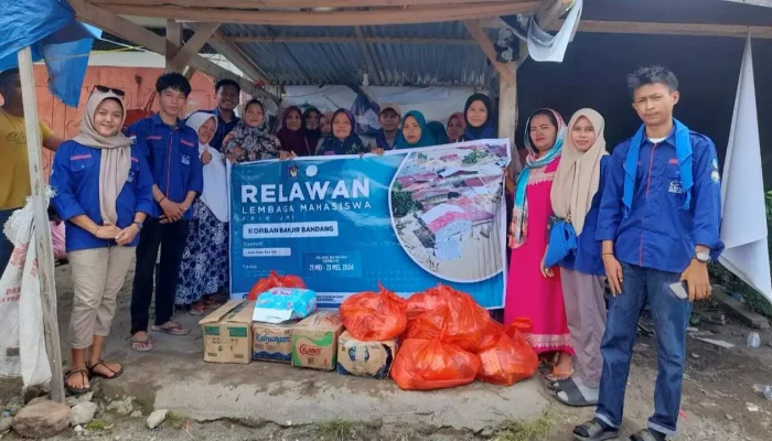Tim Relawan LEMA FPIK UMI Peduli Korban Banjir dan Tanah Longsor di Luwu