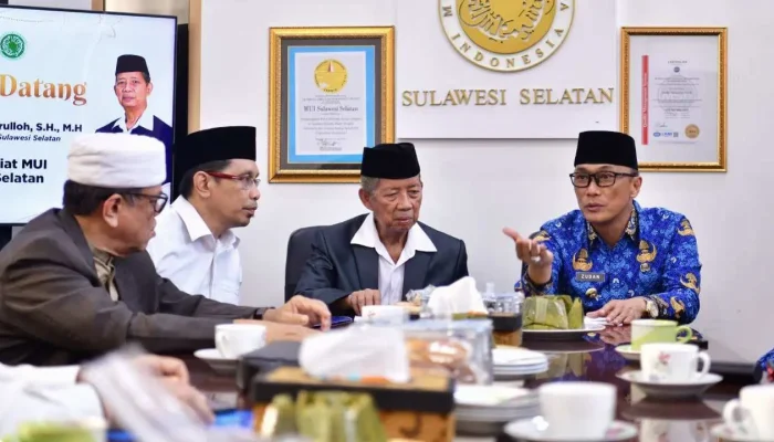 Perkuat Kerjasama dan Sinergi, Pj Gubernur Prof Zudan Temui Pengurus MUI Sulsel