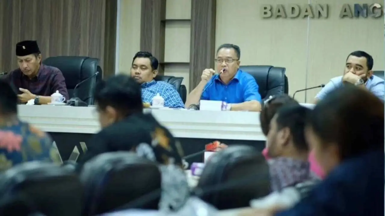 Sangkala Saddiko Pimpin RDP Bahas Surat dari Lembaga Anti Korupsi Nasional-Limbah Pabrik