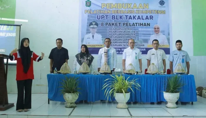 Pelatihan Berbasis Kompetensi Bagi Pencari Kerja Resmi Dibuka Pj Bupati Takalar