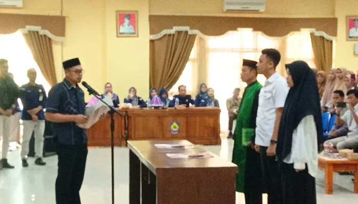 KPU Jeneponto Lantik 339 PPS untuk Pilkada Serentak 2024, Begini Pesan Pj Bupati Junaedi