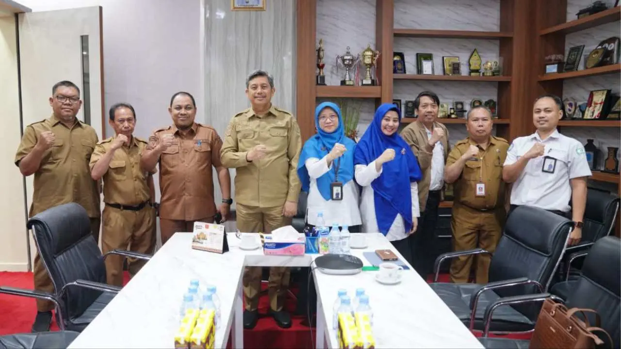 Pj Sekda Sulsel & Deputi BPJS Kesehatan Wil. IX Bahas Peningkatan Kualitas Layanan Kesehatan