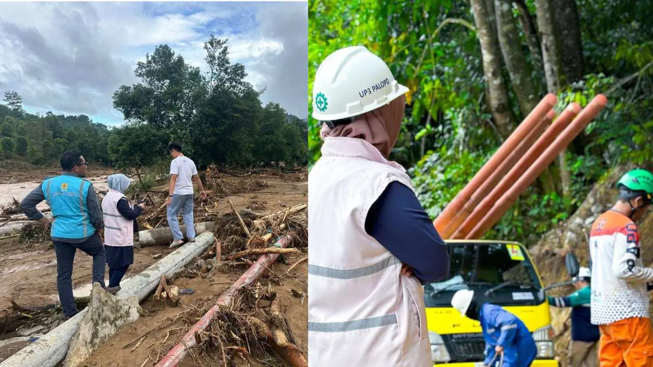Lalui Berbagai Tantangan, Ini Kiprah Srikandi PLN Memulihkan Pasokan Listrik di Luwu Akibat Longsor-Banjir 2 Lalui Berbagai Tantangan, Ini Kiprah Srikandi PLN Memulihkan Pasokan Listrik di Luwu Akibat Longsor-Banjir