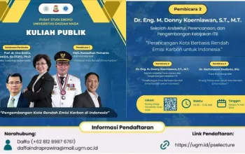 Wali Kota Danny Dipercaya Jadi Pembicara di UGM, Bahas Makassar Kota Rendah Emisi Karbon