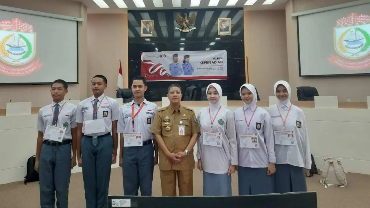 6 Orang Tim Paskibraka Makassar Ikuti Seleksi Tim Paskibraka Tingkat Provinsi