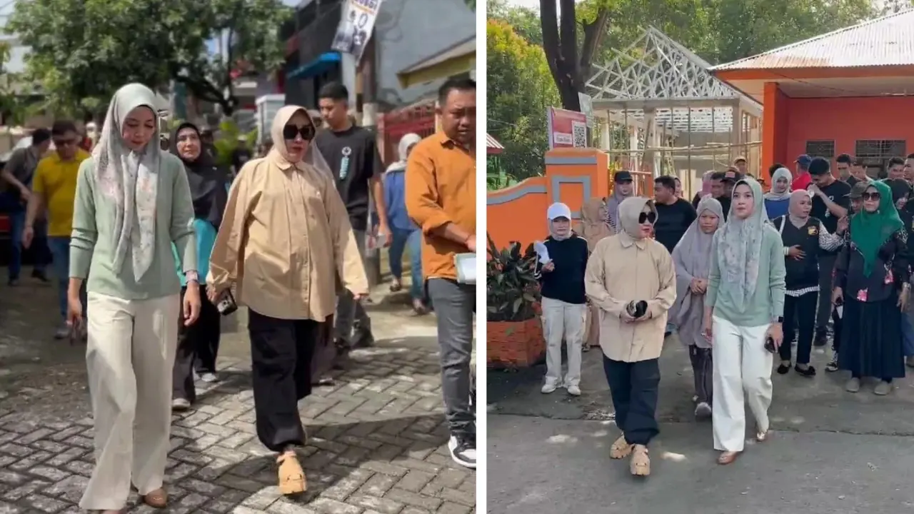 Dirum PDAM, Wali Kota & Ketua TP PKK Tinjau Persiapan Lomba Kelurahan Terpadu