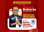 Andi Sudirman Ucapkan Selamatkan Atas Terpilihnya Andi Rukman Karumpa sebagai Ketum BPP GAPENSI