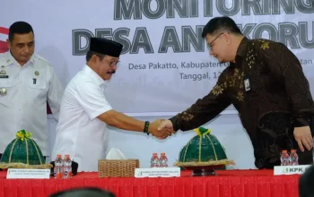 Wabup Gowa Terima Tim Monitoring KPK RI di Desa Pakkatto, Harap Seluruh Desa di Gowa Jadi Desa Anti Korupsi