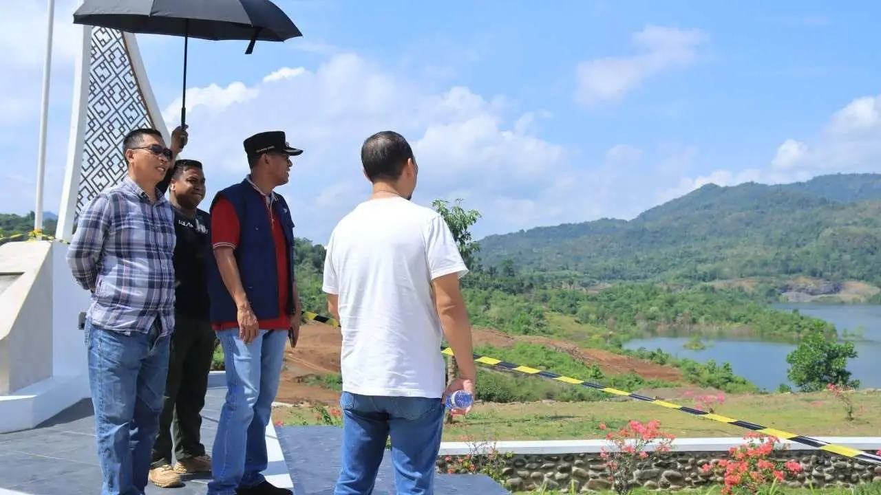 Area Persawahan Kering, Pj Bupati Takalar Koordinasi Pengelola Bendungan Pammukulu