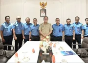 Jelang Porpamnas, Beni Iskandar Pimpin Panitia Daerah Audiensi dengan Wali Kota Makassar