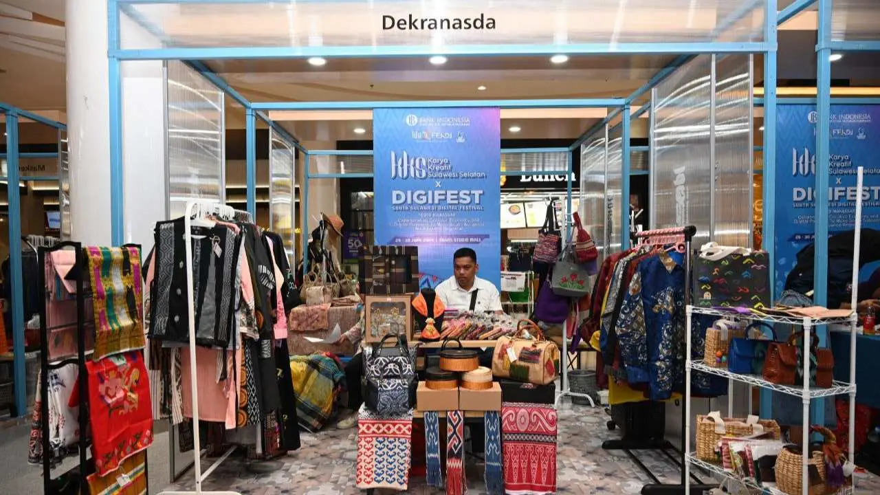 Dekranasda Turut Pamerkan Produk Kerajinan Unggulan di KKS X Digifest South Sulawesi Digital Festival