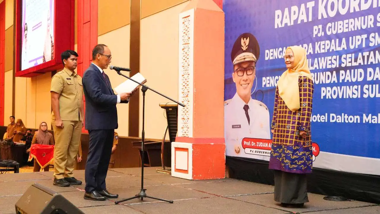 Ninuk Triyanti Zudan Dikukuhkan Sebagai Bunda PAUD Sulsel