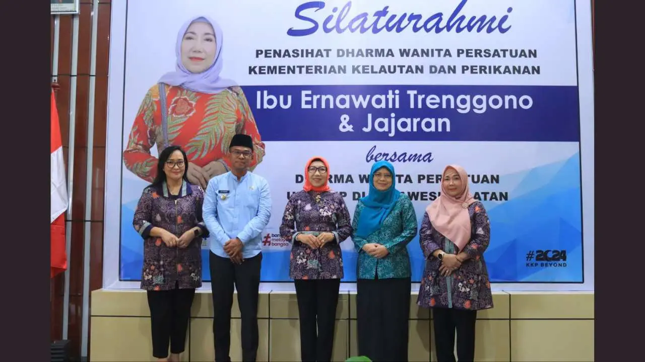 Pj Bupati Takalar & Pj Ketua TP PKK Sambut Kunjungan Kerja DWP KKP di BPBAP Takalar