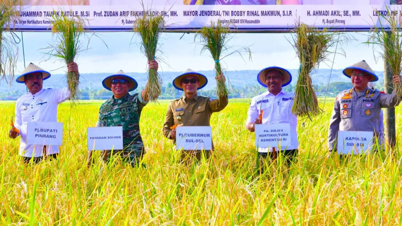 Sulsel Siap Jadi Pilot Project Pertanian Optimalisasi Lahan Rawa di Indonesia
