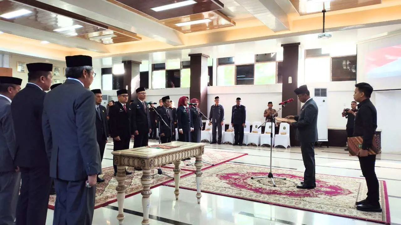 Pj Bupati Setiawan Lantik 7 Pejabat Eselon II Lingkup Pemkab Takalar