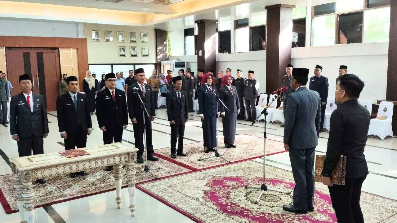 Pj Bupati Setiawan Lantik 7 Pejabat Eselon II Lingkup Pemkab Takalar
