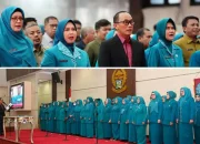 Pj Gubernur Kukuhkan Pj Ketua TP PKK Ninuk Triyanti Zudan & Ketua Pembina Posyandu Kabupaten Kota se-Sulsel