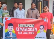 Andi Sudirman Utus Tim Salurkan Bantuan Korban Banjir di 3 Desa di Lutra
