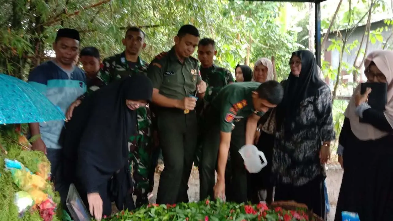 Inilah Sosok Almarhum Kopka Hadding Lallo di Jeneponto, Punya Tiga Putra TNI Berpangkat Perwira Pertama